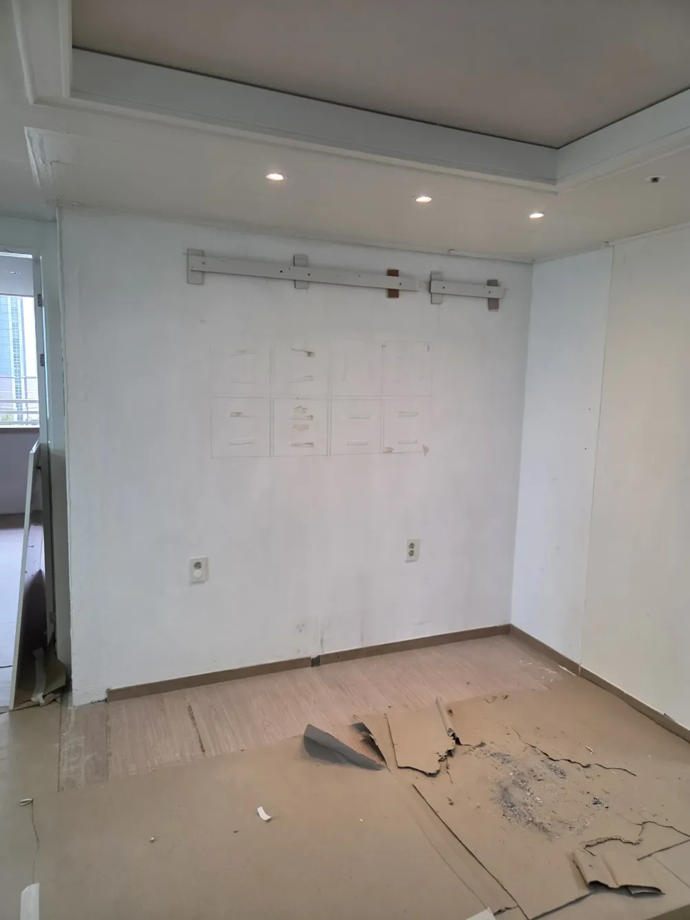 풍덕천동 냉장고옆수납장 시공 전 사진